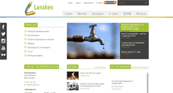 Desktop Screenshot of lanaken.be