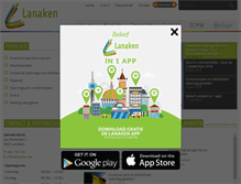 Tablet Screenshot of lanaken.be